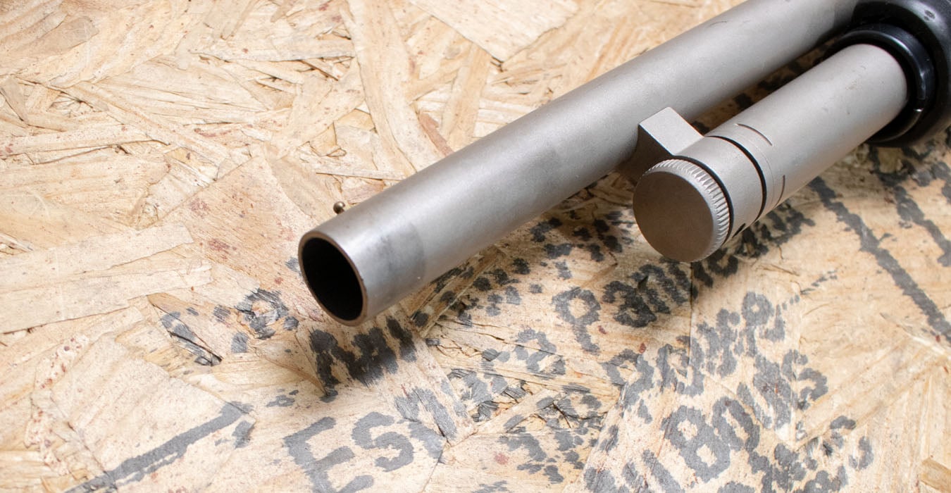 MOSSBERG 500 12 Gauge Police Trade-In Shotguns with Marinecote Finish